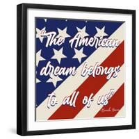 American Dream-Marcus Prime-Framed Art Print