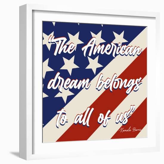 American Dream-Marcus Prime-Framed Art Print