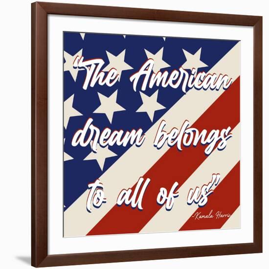 American Dream-Marcus Prime-Framed Art Print