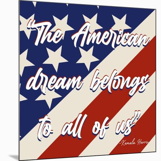 American Dream-Marcus Prime-Mounted Art Print