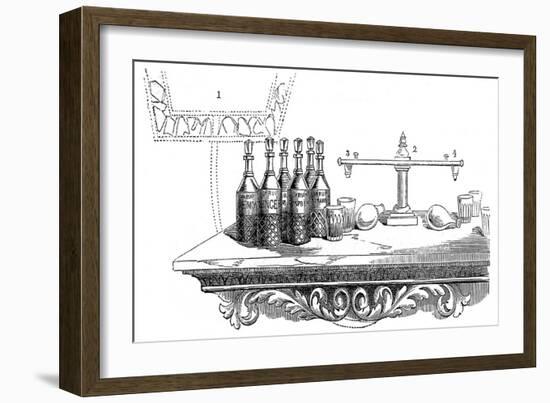 American Drinks, Showing a Large Cistern of Soda Water-null-Framed Art Print