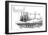 American Drinks, Showing a Large Cistern of Soda Water-null-Framed Art Print