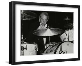 American Drummer Buddy Rich Playing at the Royal Festival Hall, London, June 1985-Denis Williams-Framed Photographic Print