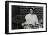 American Drummer Gene Calderazzo Playing at the Fairway, Welwyn Garden City, Hertfordshire, 2003-Denis Williams-Framed Photographic Print