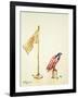 American Eagle Acquires Us Flag Colouration, 1985-George Adamson-Framed Giclee Print