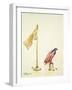 American Eagle Acquires Us Flag Colouration, 1985-George Adamson-Framed Giclee Print