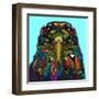 American Eagle Blue-Sharon Turner-Framed Art Print