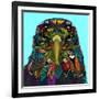 American Eagle Blue-Sharon Turner-Framed Art Print