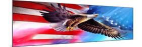 American Eagle Flag-Spencer Williams-Mounted Giclee Print