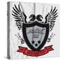 American Eagle Linework Vector-emeget-Stretched Canvas