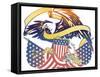 American Eagle-David Chestnutt-Framed Stretched Canvas