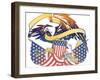 American Eagle-David Chestnutt-Framed Giclee Print