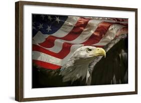 American Eagle-Jai Johnson-Framed Giclee Print