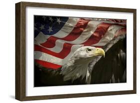 American Eagle-Jai Johnson-Framed Giclee Print