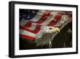 American Eagle-Jai Johnson-Framed Giclee Print