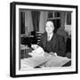 American Economist and Senior U.S. Treasury Department Official Harry Dexter White, 1945-George Skadding-Framed Photographic Print