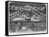 American Engraving Torchlight Parade for the Inauguration of President Rutherford B. Hayes-null-Framed Stretched Canvas