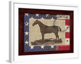 American Equestrian-Sam Appleman-Framed Art Print