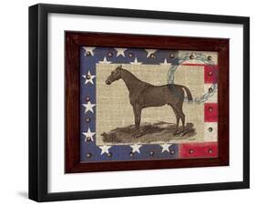 American Equestrian-Sam Appleman-Framed Art Print