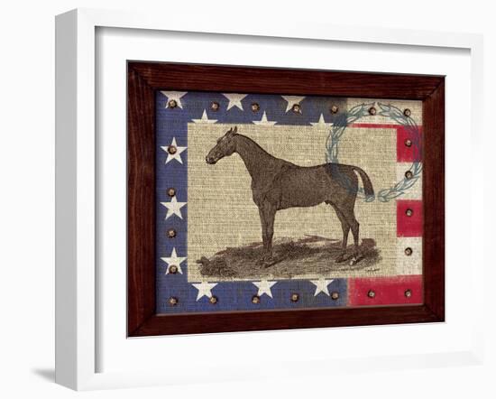 American Equestrian-Sam Appleman-Framed Art Print