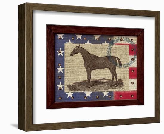 American Equestrian-Sam Appleman-Framed Art Print