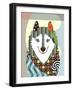 American Eskimo-Lanre Adefioye-Framed Premium Giclee Print