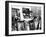 American Examines Art in Germany WWII-H. N. Abrahams-Framed Premium Photographic Print