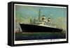 American Export Lines, Dampfer S.S. Independence-null-Framed Stretched Canvas