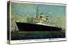 American Export Lines, Dampfer S.S. Independence-null-Stretched Canvas