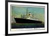 American Export Lines, Dampfer S.S. Independence-null-Framed Giclee Print