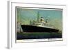 American Export Lines, Dampfer S.S. Independence-null-Framed Giclee Print