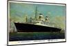 American Export Lines, Dampfer S.S. Independence-null-Mounted Premium Giclee Print