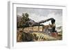 American Express Train, United States, 19th Century-null-Framed Giclee Print