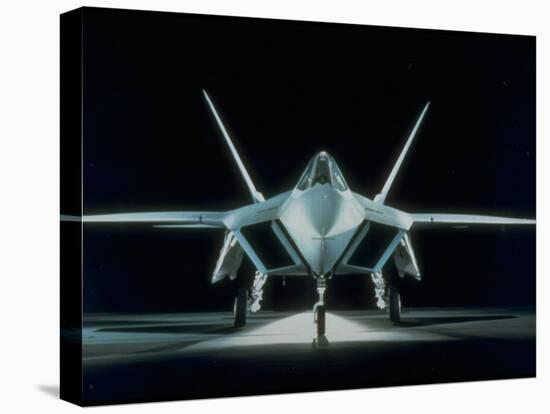 American F-22 Jet Fighter-null-Stretched Canvas