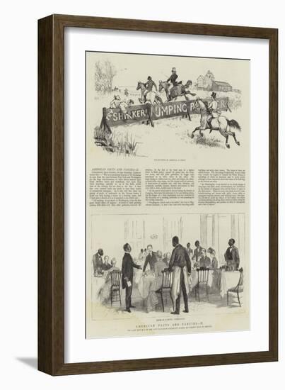 American Facts and Fancies, II-Randolph Caldecott-Framed Giclee Print