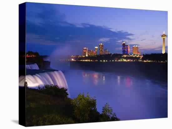American Falls at Niagara Falls, Niagara Falls, New York State, USA-Richard Cummins-Stretched Canvas