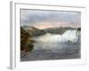 American Falls at Niagara from the Table Rock on the Canada Side, July 22, 1846-Michael Seymour-Framed Giclee Print