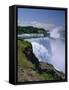 American Falls at the Niagara Falls, New York State, United States of America, North America-Rainford Roy-Framed Stretched Canvas