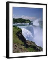 American Falls at the Niagara Falls, New York State, United States of America, North America-Rainford Roy-Framed Photographic Print