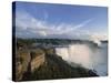 American Falls in Foreground, with Horseshoe Falls in the Background-Robert Francis-Stretched Canvas