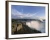 American Falls in Foreground, with Horseshoe Falls in the Background-Robert Francis-Framed Photographic Print