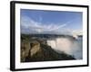 American Falls in Foreground, with Horseshoe Falls in the Background-Robert Francis-Framed Photographic Print