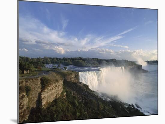 American Falls in Foreground, with Horseshoe Falls in the Background-Robert Francis-Mounted Photographic Print