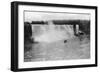 American Falls, Niagara Falls, New York, USA, C1930s-Marjorie Bullock-Framed Giclee Print