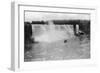 American Falls, Niagara Falls, New York, USA, C1930s-Marjorie Bullock-Framed Giclee Print