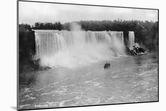 American Falls, Niagara Falls, New York, USA, C1930s-Marjorie Bullock-Mounted Giclee Print