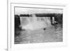 American Falls, Niagara Falls, New York, USA, C1930s-Marjorie Bullock-Framed Giclee Print