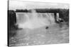 American Falls, Niagara Falls, New York, USA, C1930s-Marjorie Bullock-Stretched Canvas