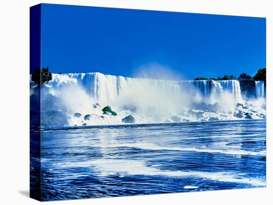 American Falls, Niagara River, New York State, USA-null-Stretched Canvas
