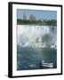 American Falls on the Niagara River That Flows Between Lakes Erie and Ontario, Canada-Robert Francis-Framed Photographic Print